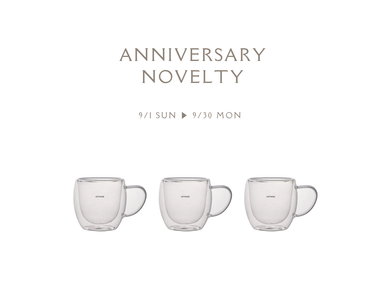 【店舗限定】アニバーサリーノベルティプレゼント