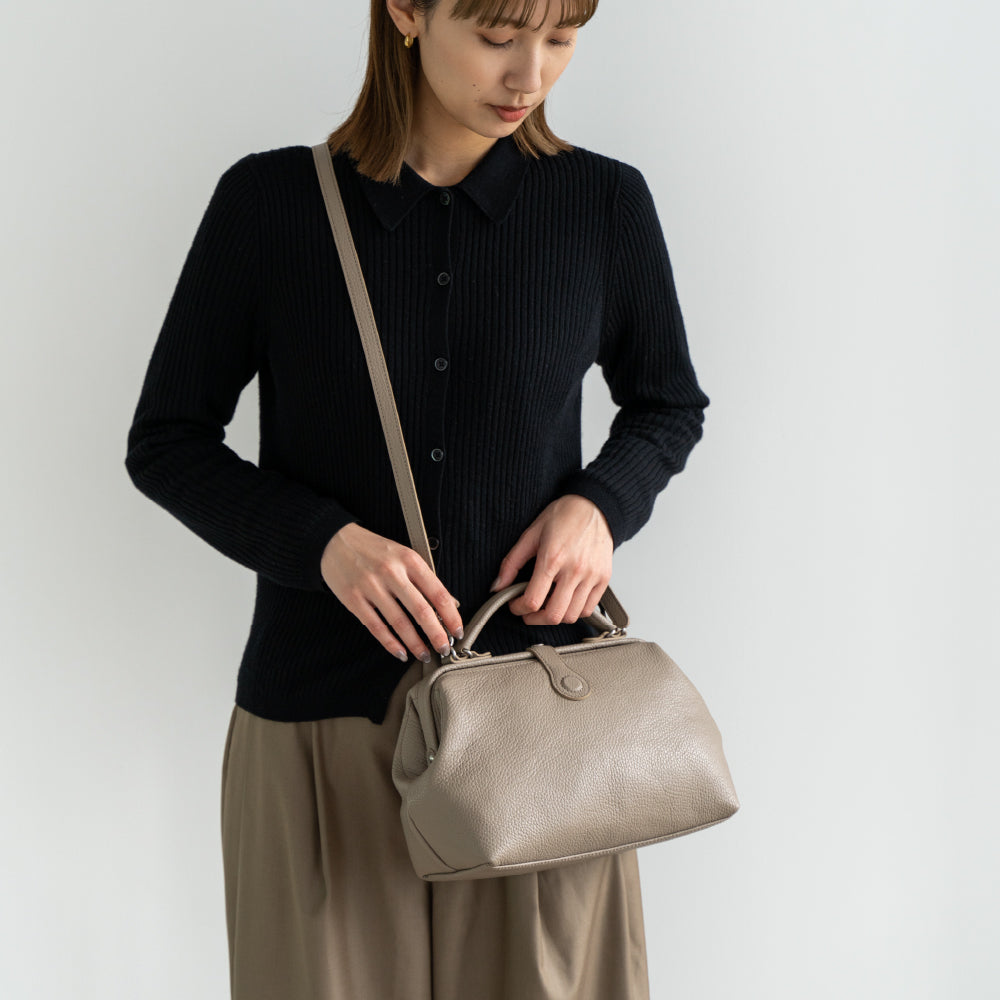 【レザー/がま口】parcel mist ミニダレス