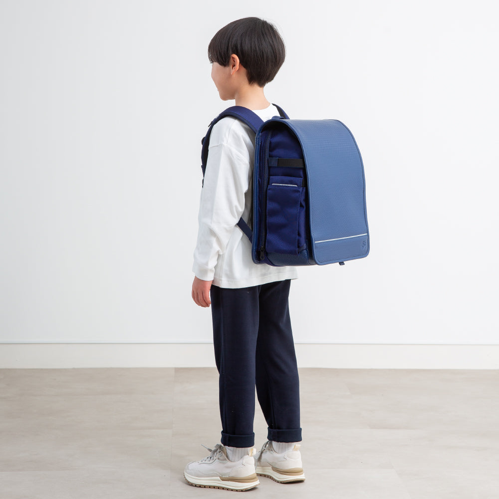 【2026年ご入学用】豊岡鞄ランリュックUMI/ブルー