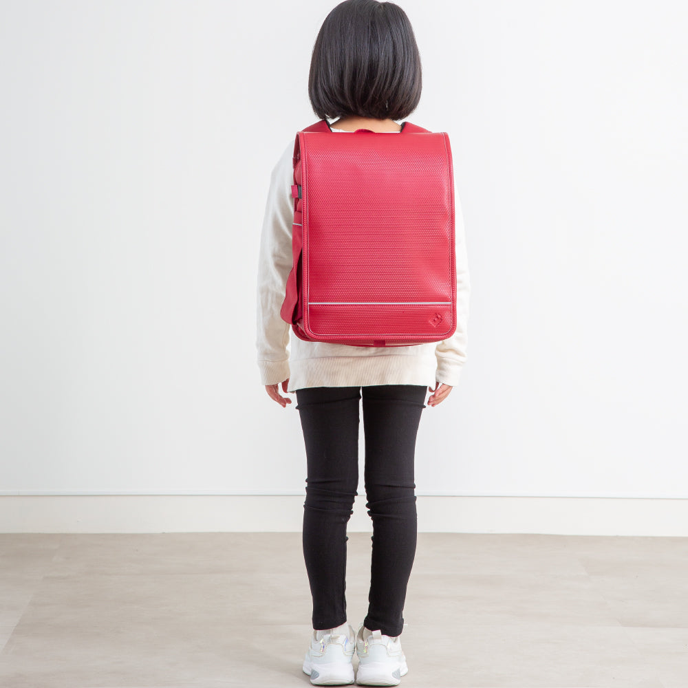 【2026年ご入学用】豊岡鞄ランリュックUMI/レッド