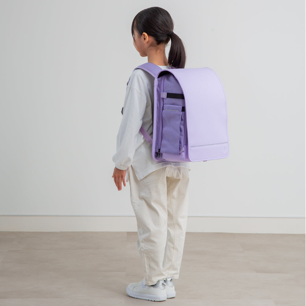 【2026年ご入学用】豊岡鞄ランリュックUMI/ラベンダー