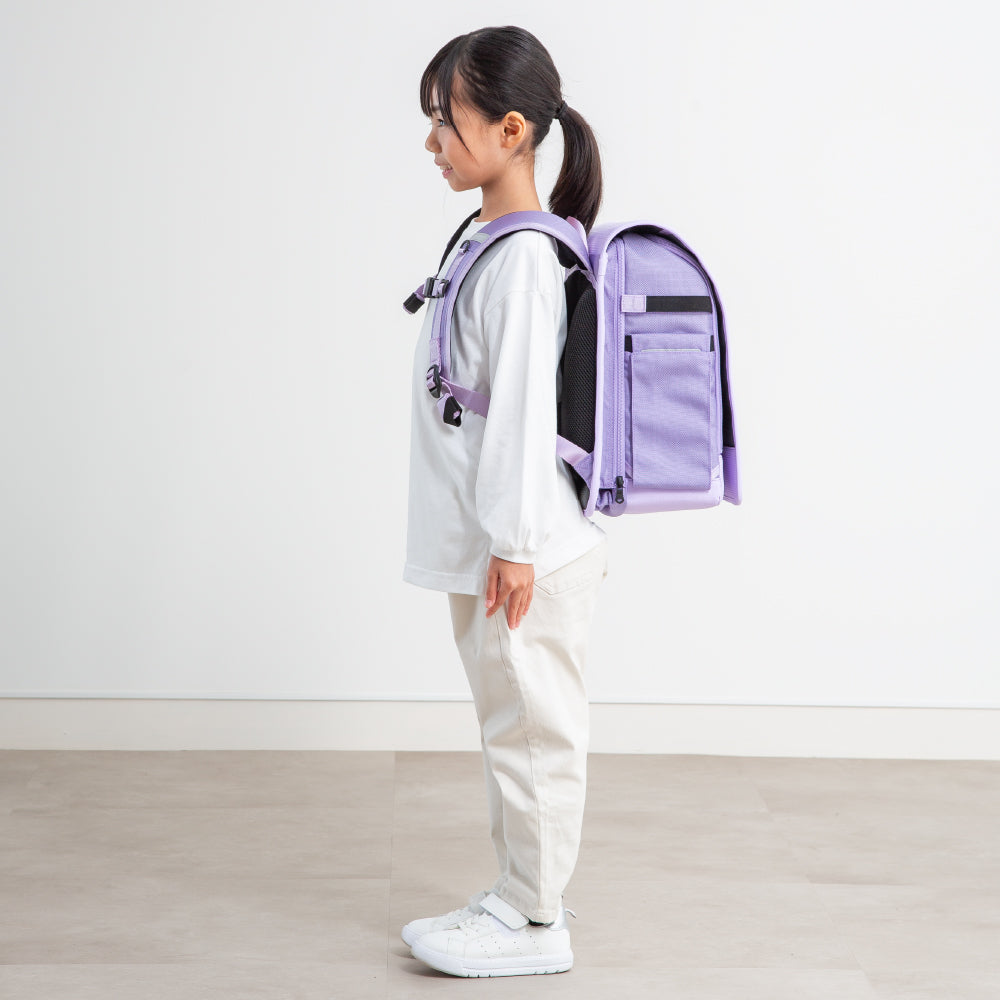 【2026年ご入学用】豊岡鞄ランリュックUMI/ラベンダー