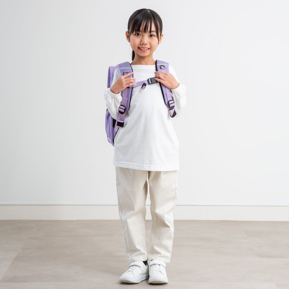 【2026年ご入学用】豊岡鞄ランリュックUMI/ラベンダー