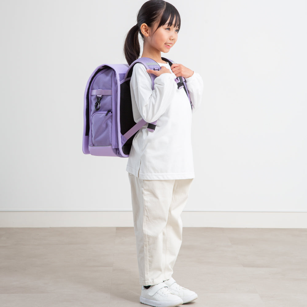 【2026年ご入学用】豊岡鞄ランリュックUMI/ラベンダー