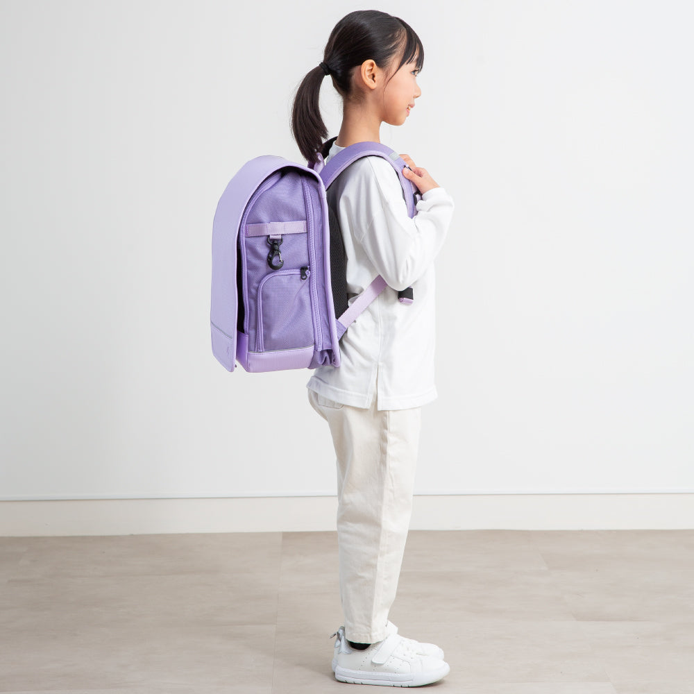 【2026年ご入学用】豊岡鞄ランリュックUMI/ラベンダー