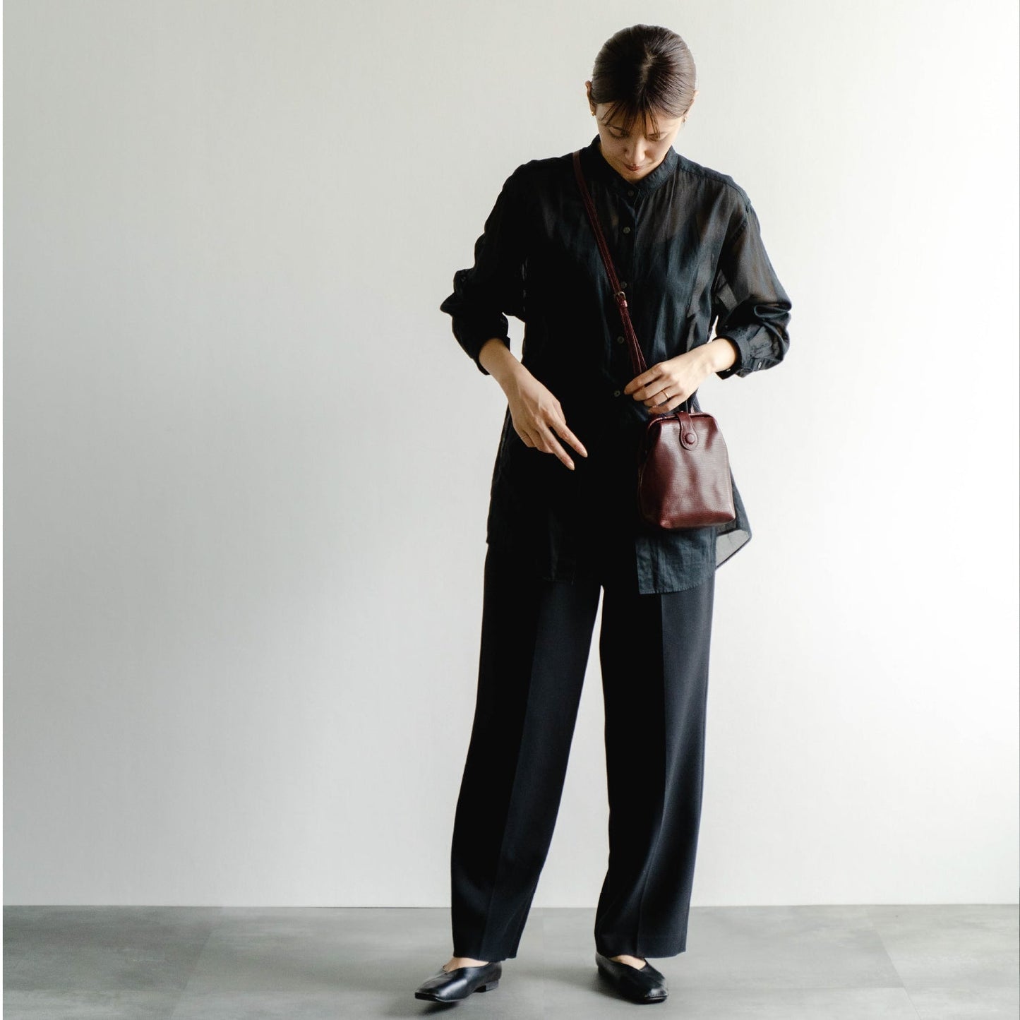Atelier nuu|parcel Lezza botanica vino ダレスポシェット ワイン - Atelier nuu