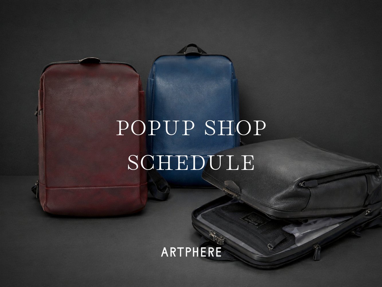 3~4月 ARTPHERE POPUP SHOP情報
