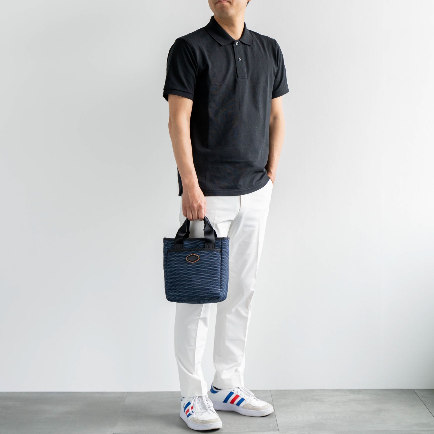 【NEW】ROUND ミニショルダー ネイビー