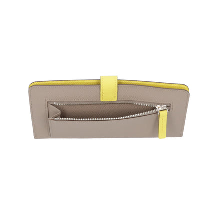 【Slim Gusset / Bicolor】noble Smart Long Wallet