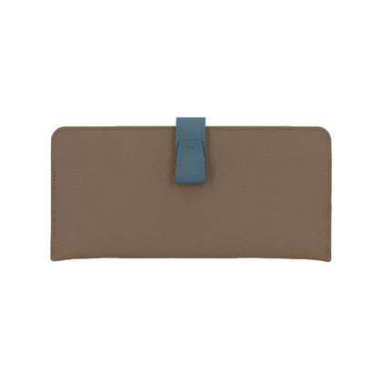 【Slim Gusset / Bicolor】noble Smart Long Wallet