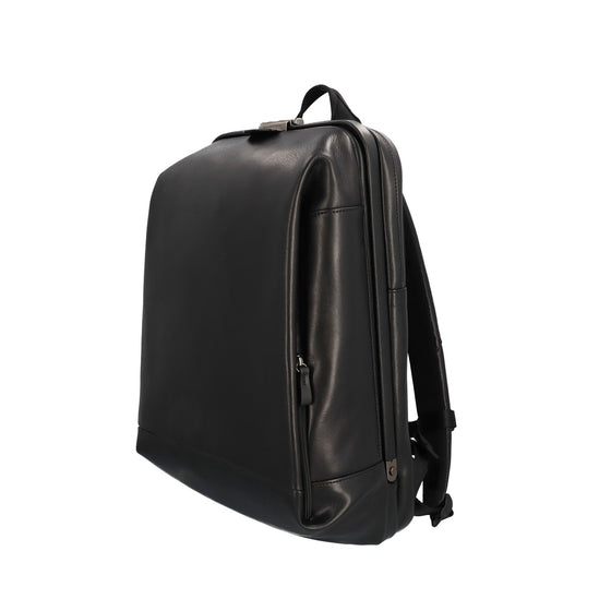 [NEW] Tondo Leather Dulles Backpack Black