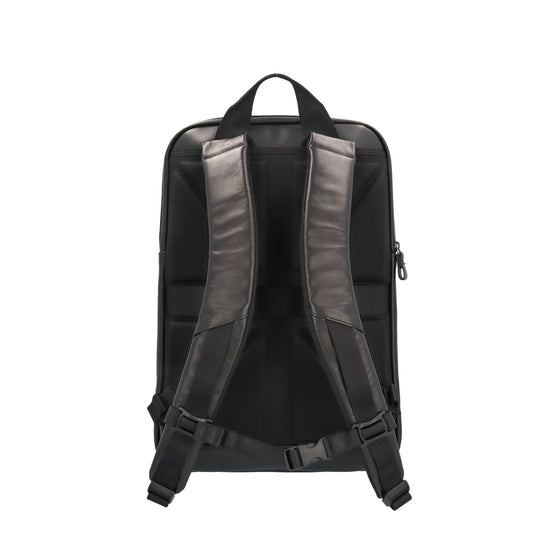 [NEW] Tondo Leather Dulles Backpack Black