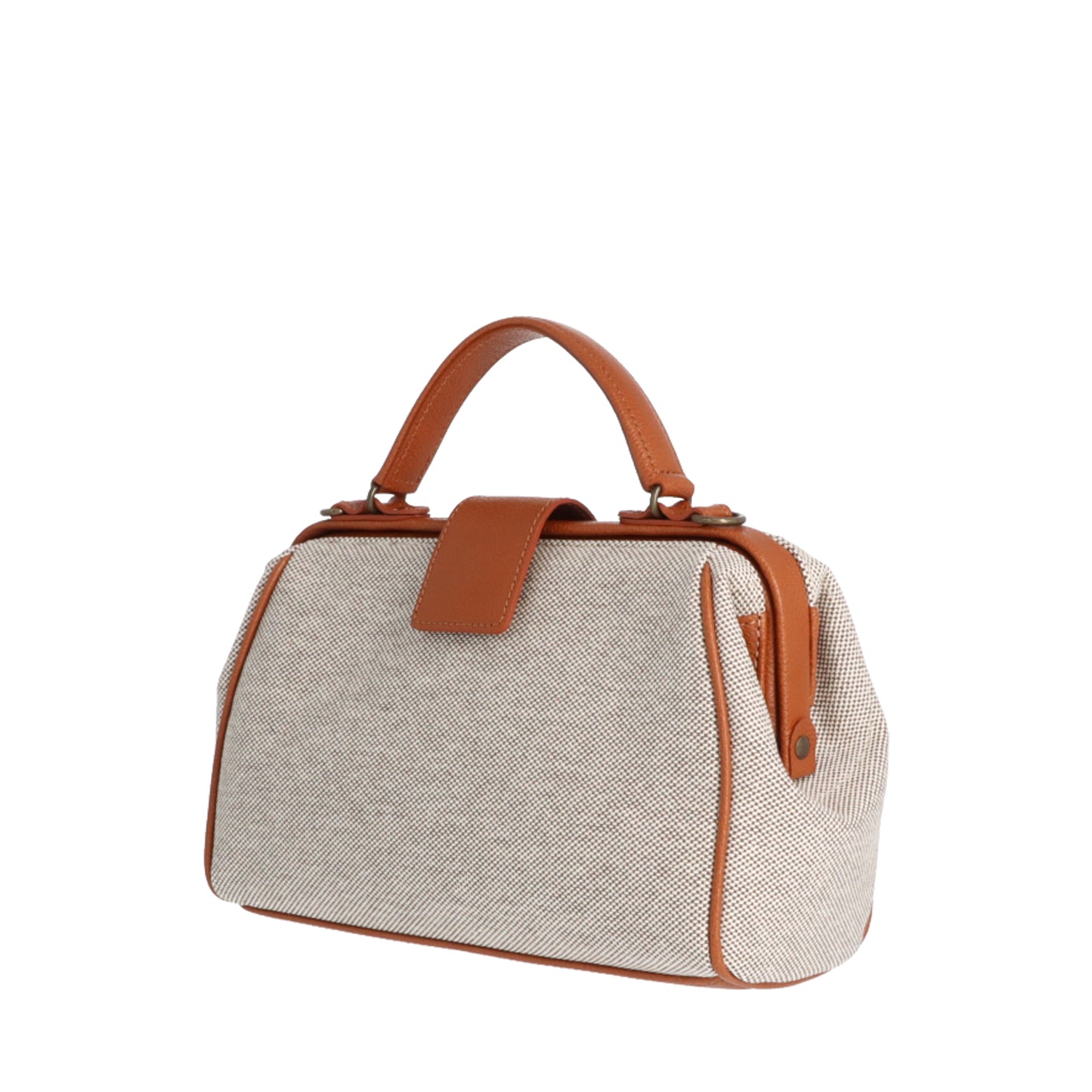 【レザー×キャンバス】parcel cotone ナノダレス