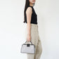 【レザー×キャンバス】parcel cotone ナノダレス