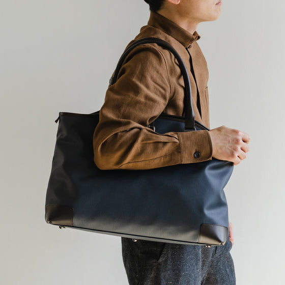 【NEW】Re:Style トートボストン　ネイビー