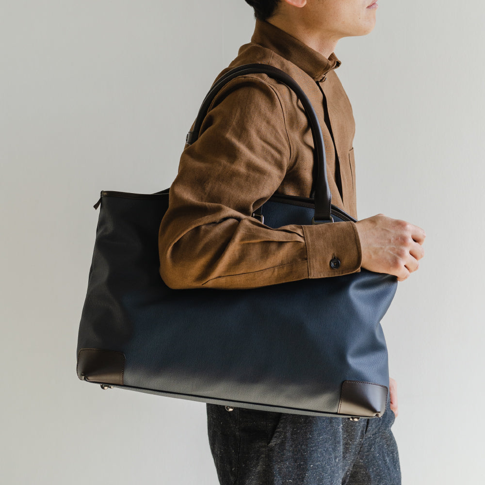 【NEW】Re:Style トートボストン　ネイビー