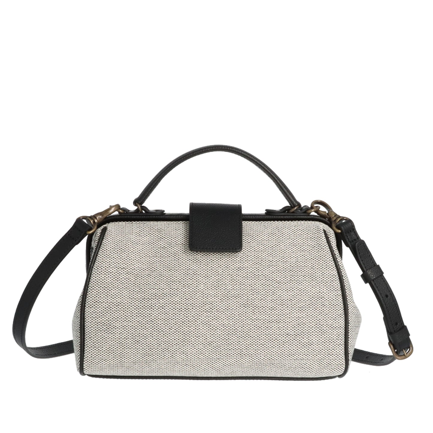 【レザー×キャンバス】parcel cotone ナノダレス