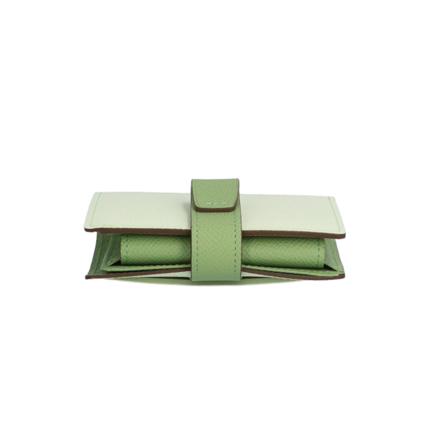 [NEW] noble bi-fold wallet pale green x pistachio