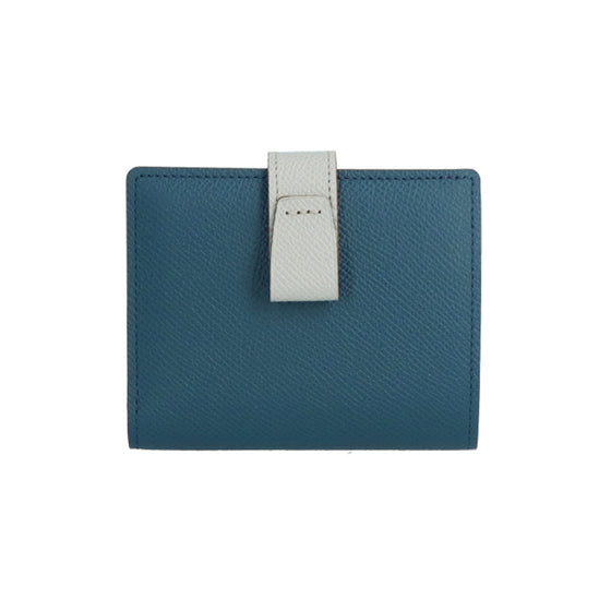 [NEW] noble bi-fold wallet blue x ice gray