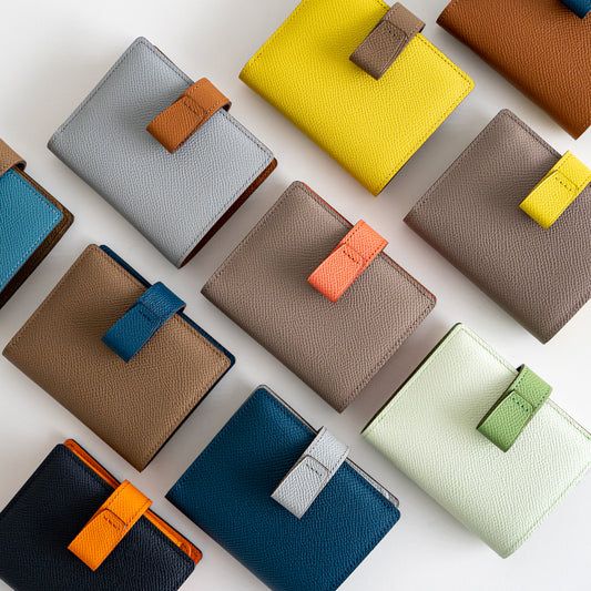 【Popular No.1 / Bicolor】noble Bi-fold Wallet