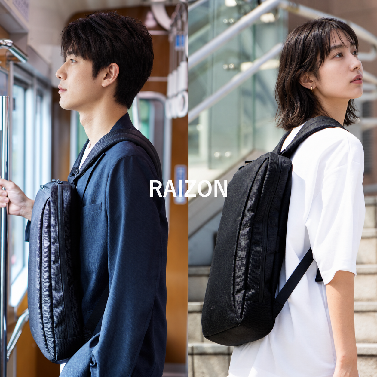【予約商品/12月発送予定】RAIZON スリムリュック