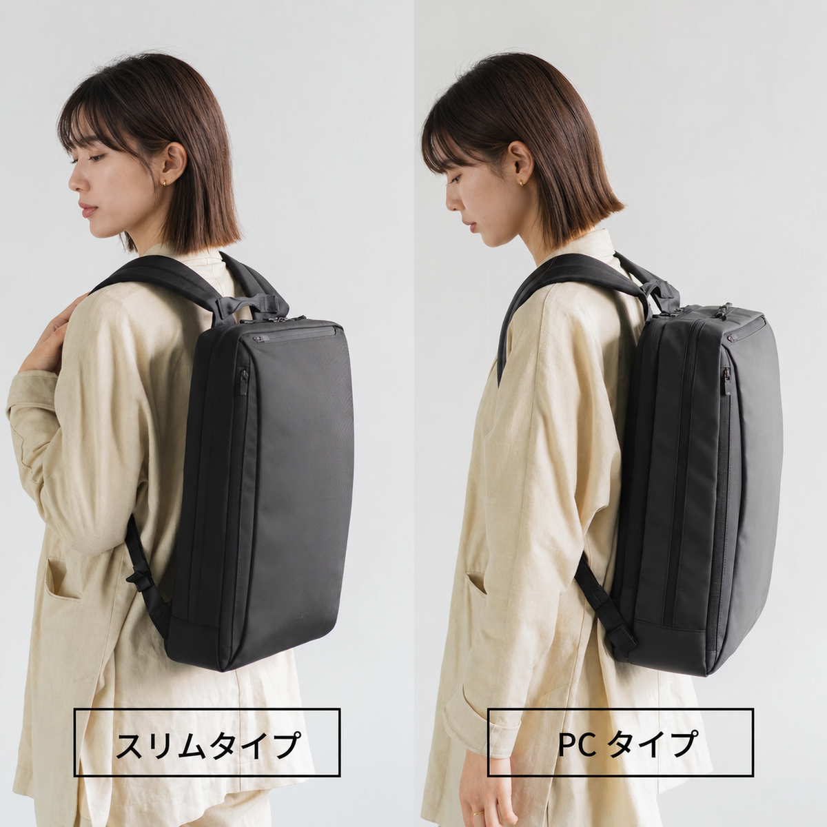 【予約商品/12月発送予定】RAIZON スリムリュック