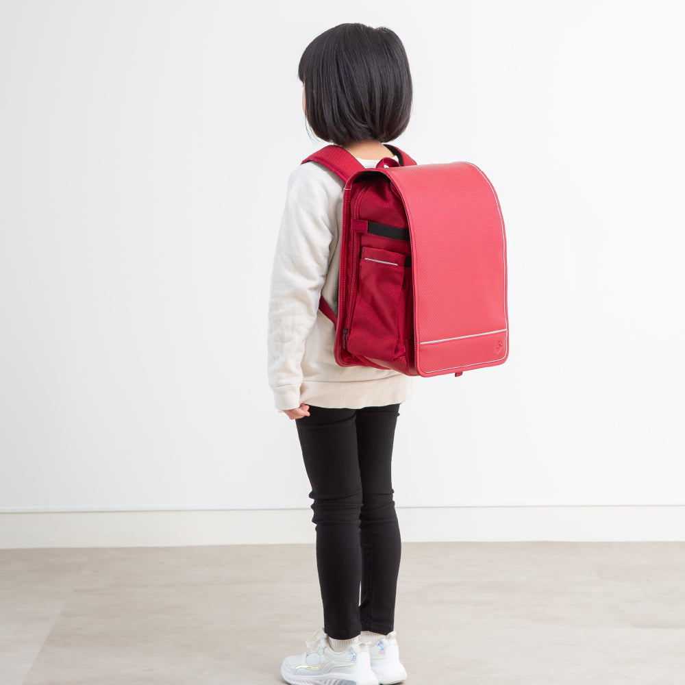 【2026年ご入学用】豊岡鞄ランドセルリュックUMI／レッド