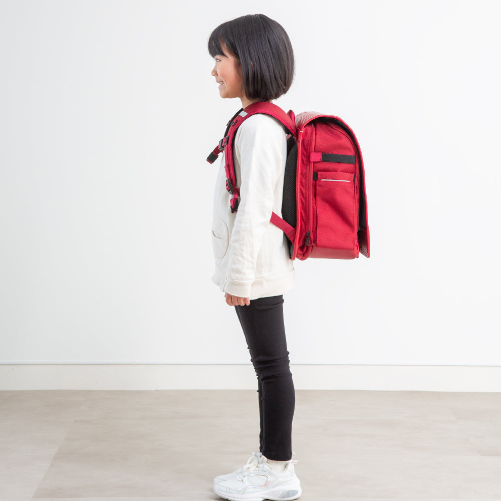 【2026年ご入学用】豊岡鞄ランドセルリュックUMI／レッド