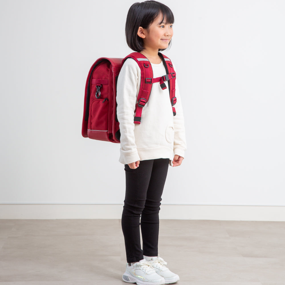【2026年ご入学用】豊岡鞄ランドセルリュックUMI／レッド
