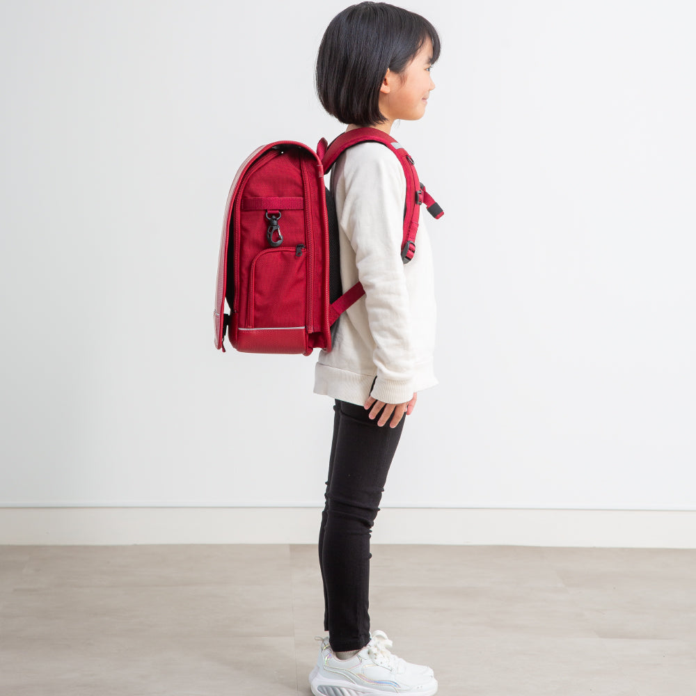 【2026年ご入学用】豊岡鞄ランドセルリュックUMI／レッド