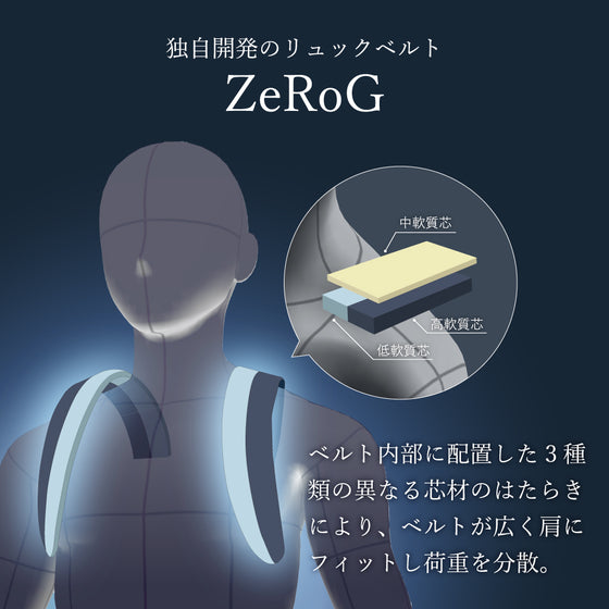 Cavallo for the blue ダレスバックパック ブラック
