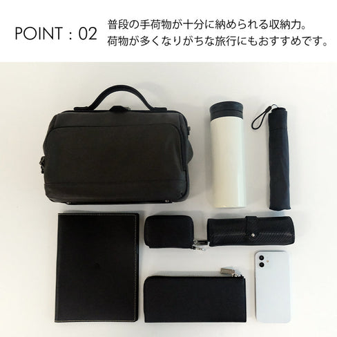 Cavallo2 ダレスショルダーバッグ カーキ