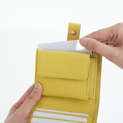 【Popular No.1 / Bicolor】noble Bi-fold Wallet