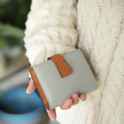 【Popular No.1 / Bicolor】noble Bi-fold Wallet