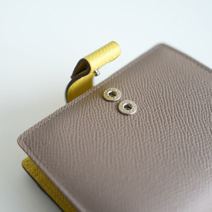 【Popular No.1 / Bicolor】noble Bi-fold Wallet