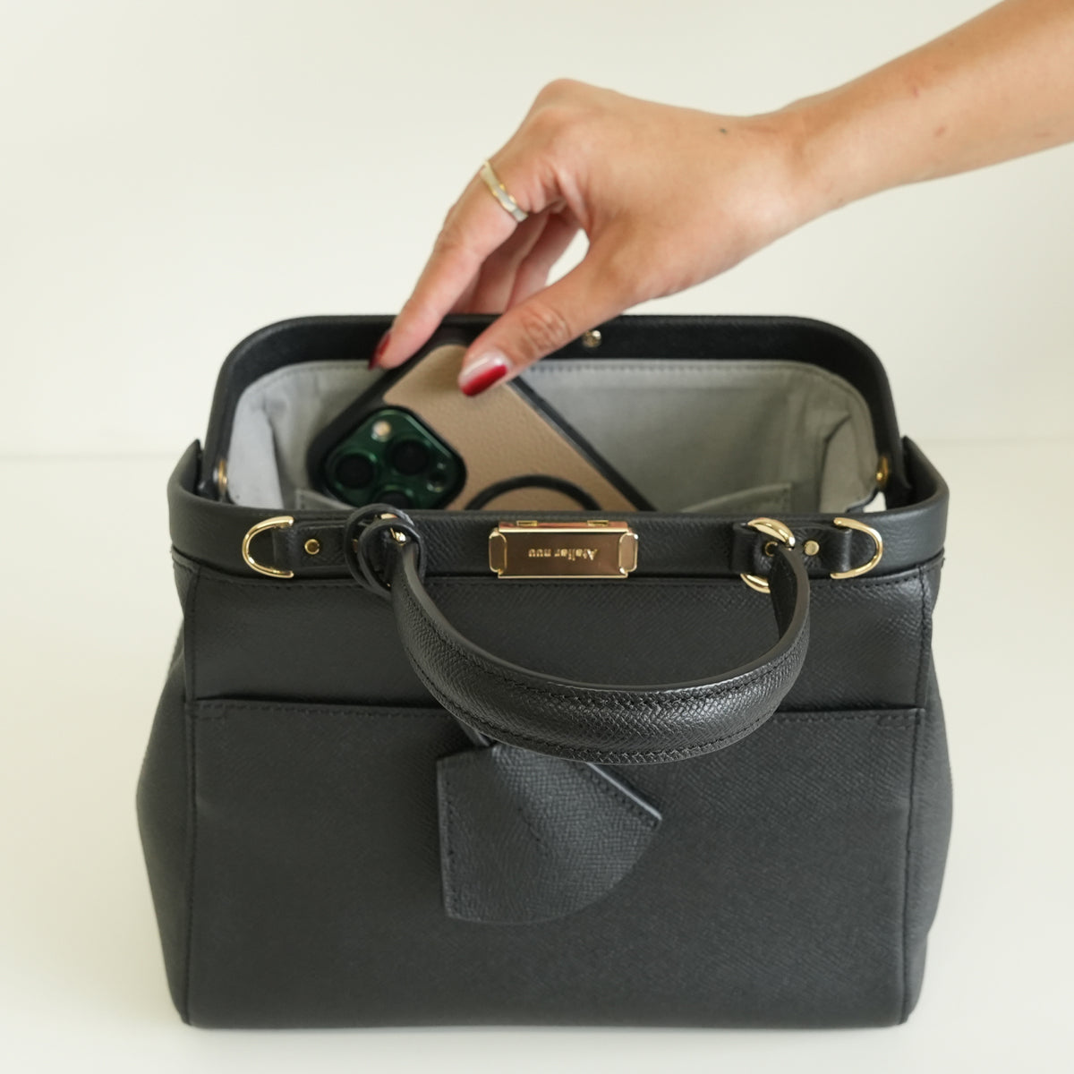【新商品】parcel soirée	トップハンドル ミディアム
