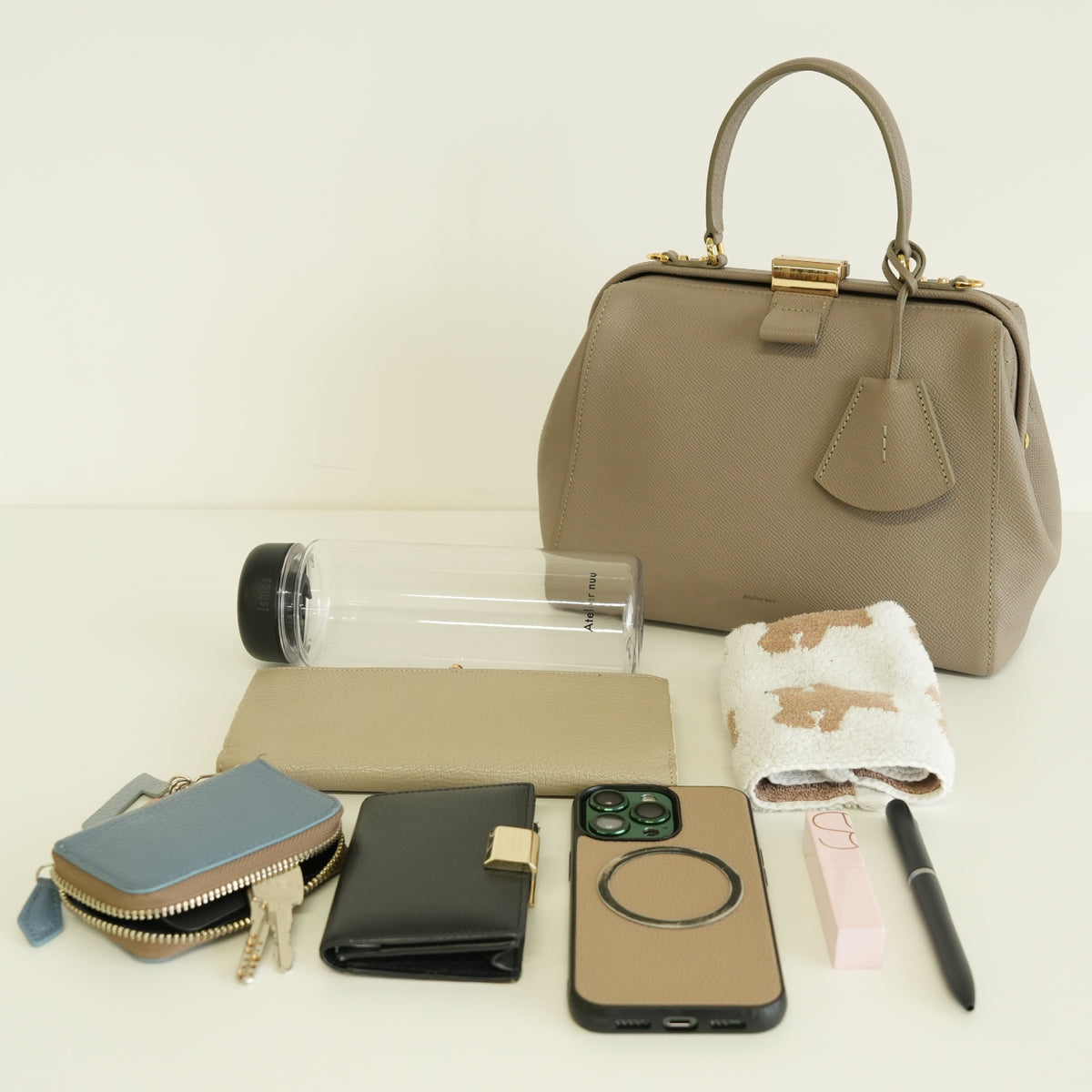 【新商品】parcel soirée	トップハンドル ミディアム