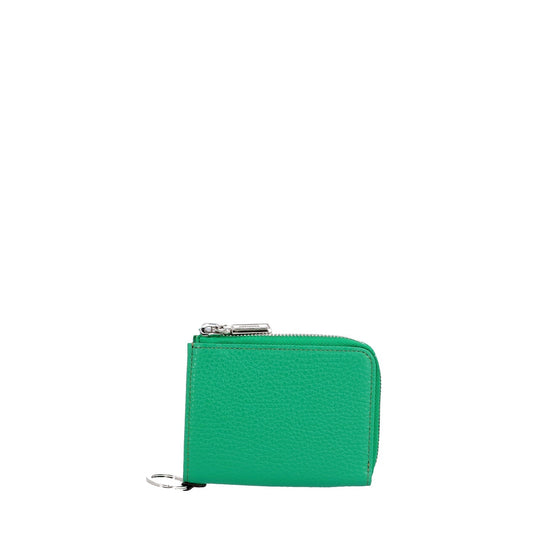 [SALE] L-shaped zipper wallet green