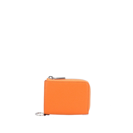 [SALE] L-shaped zipper wallet orange