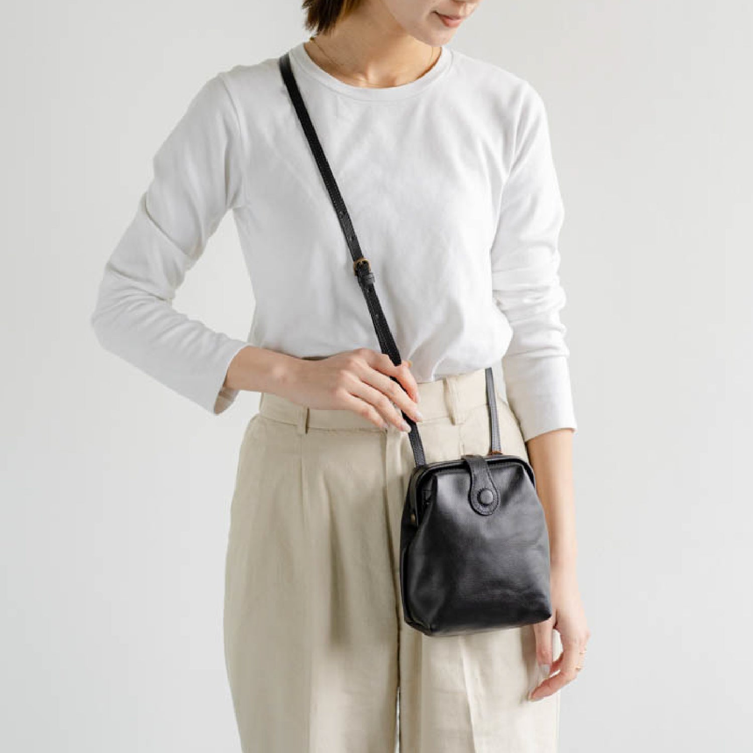 parcel ダレスポシェット　ブラック - Atelier nuu