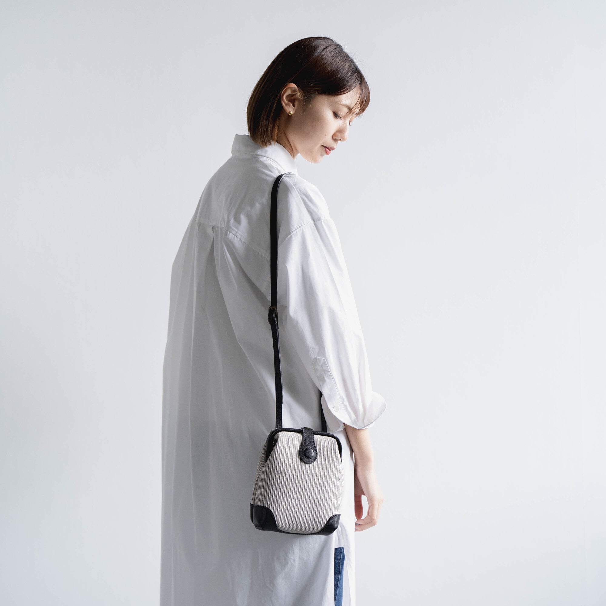 parcel cotone ダレスポシェット　ブラック - Atelier nuu
