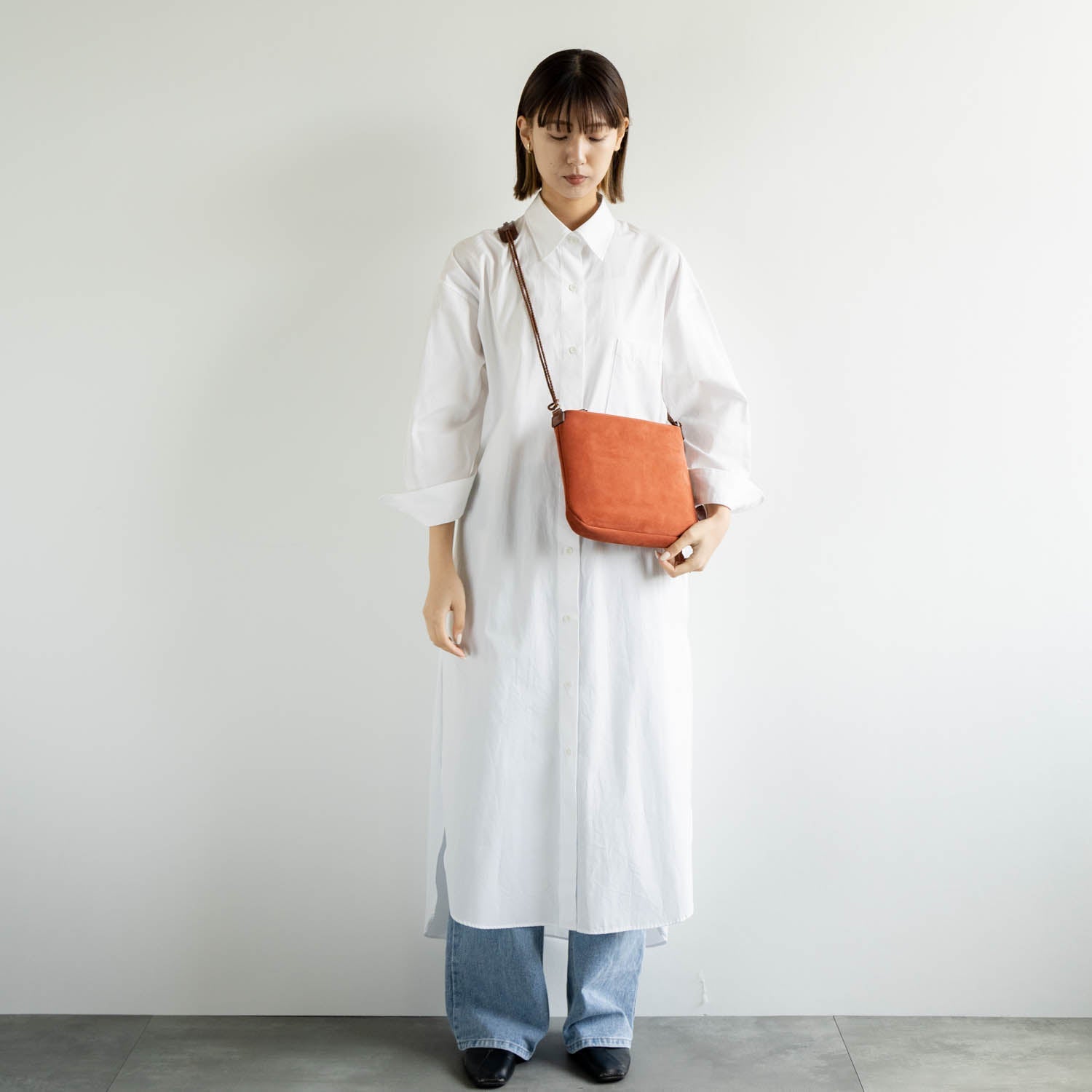 velour サコッシュ　レッド - Atelier nuu