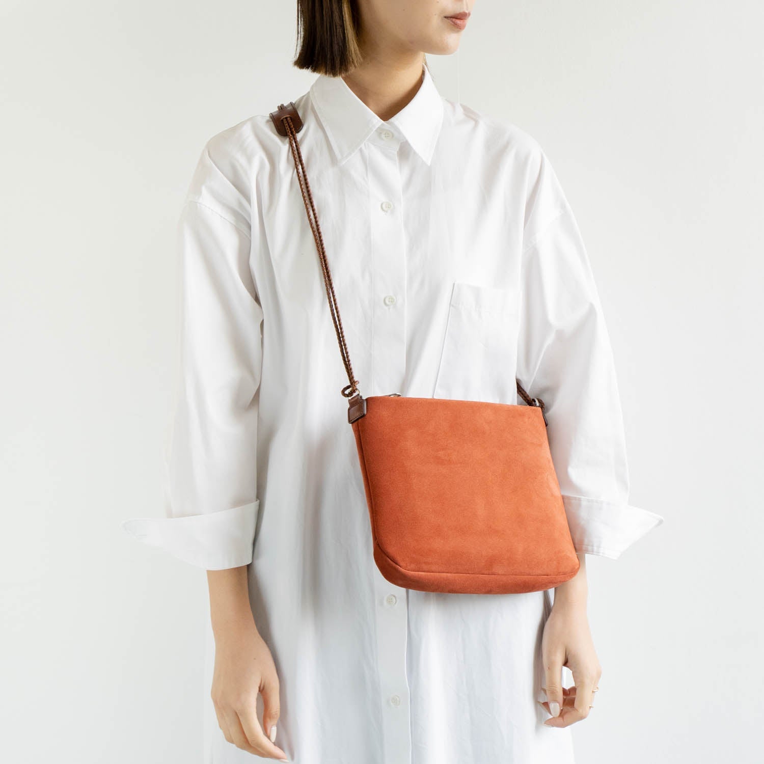 velour サコッシュ　レッド - Atelier nuu