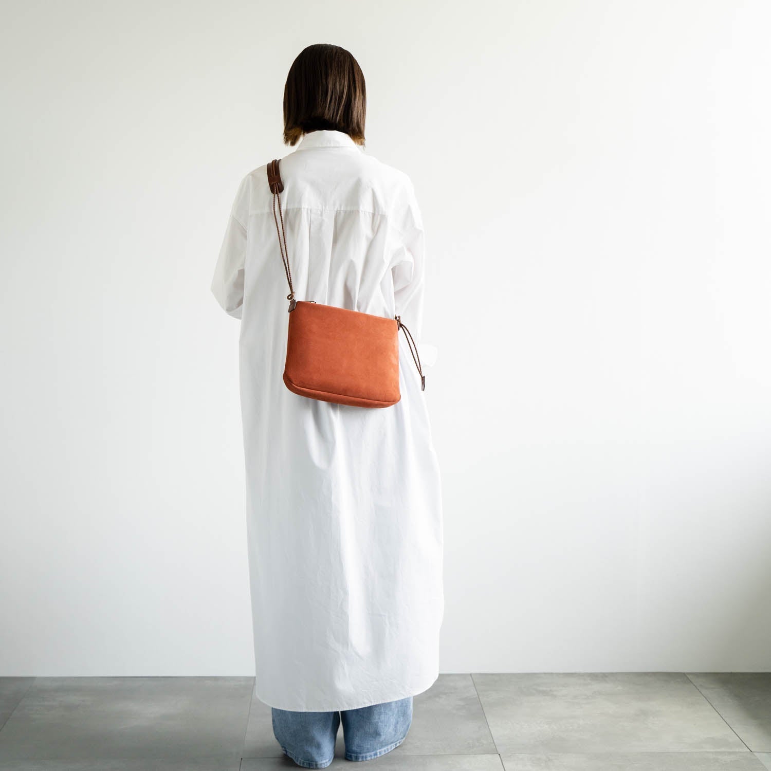 velour サコッシュ　レッド - Atelier nuu