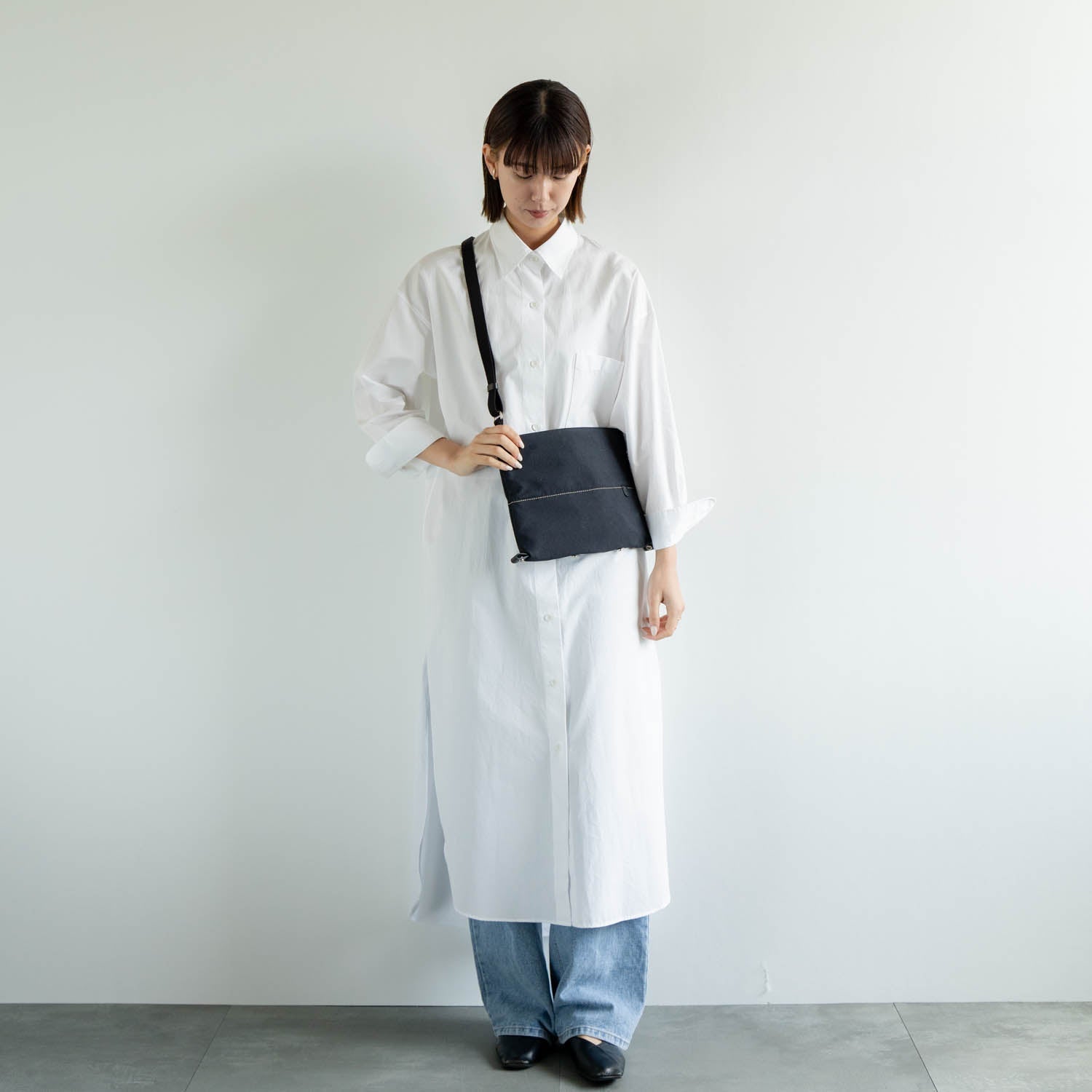 snap vegi サコッシュ　ブラック - Atelier nuu