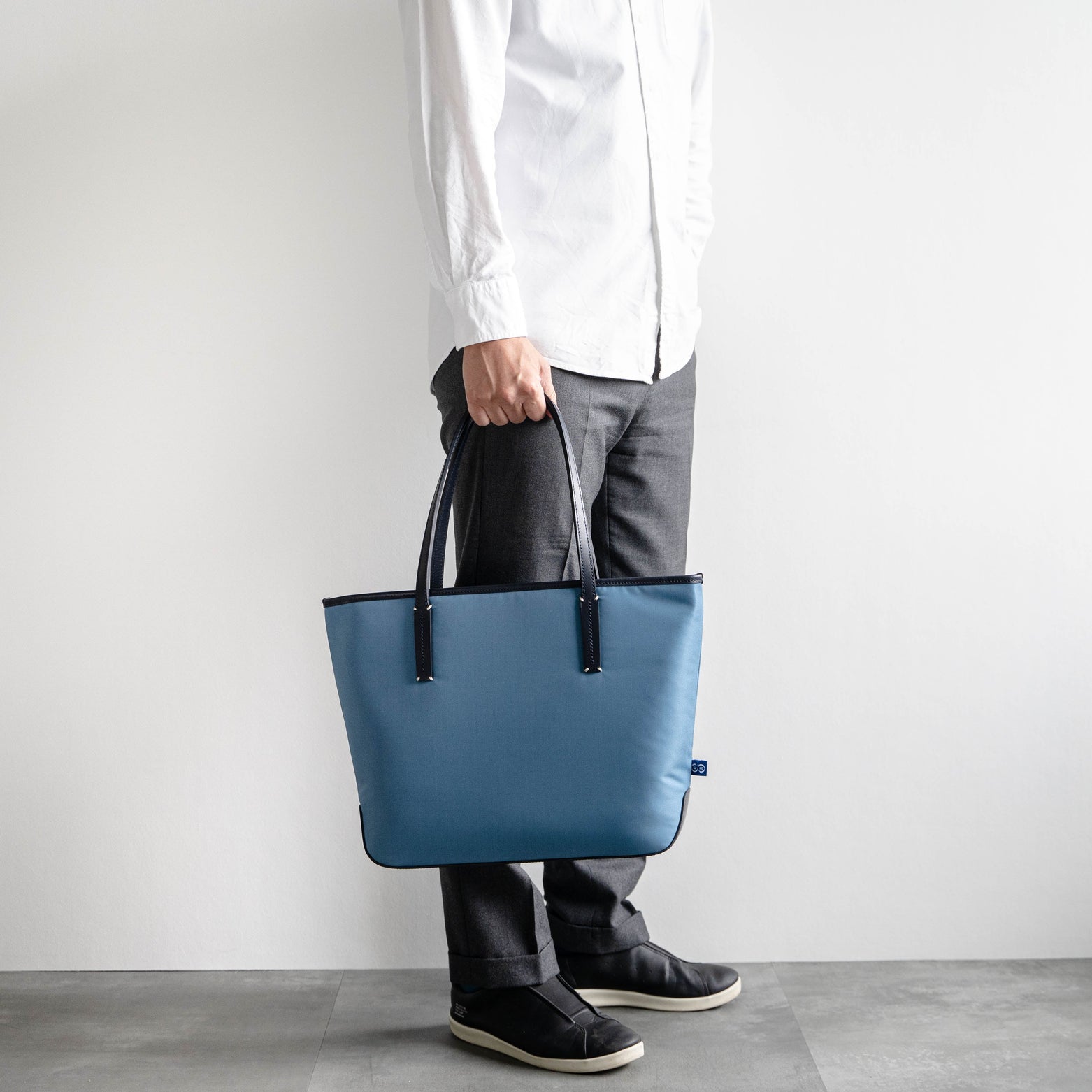 Atelier nuu |  For the blue トート　オーシャンブルー - Atelier nuu