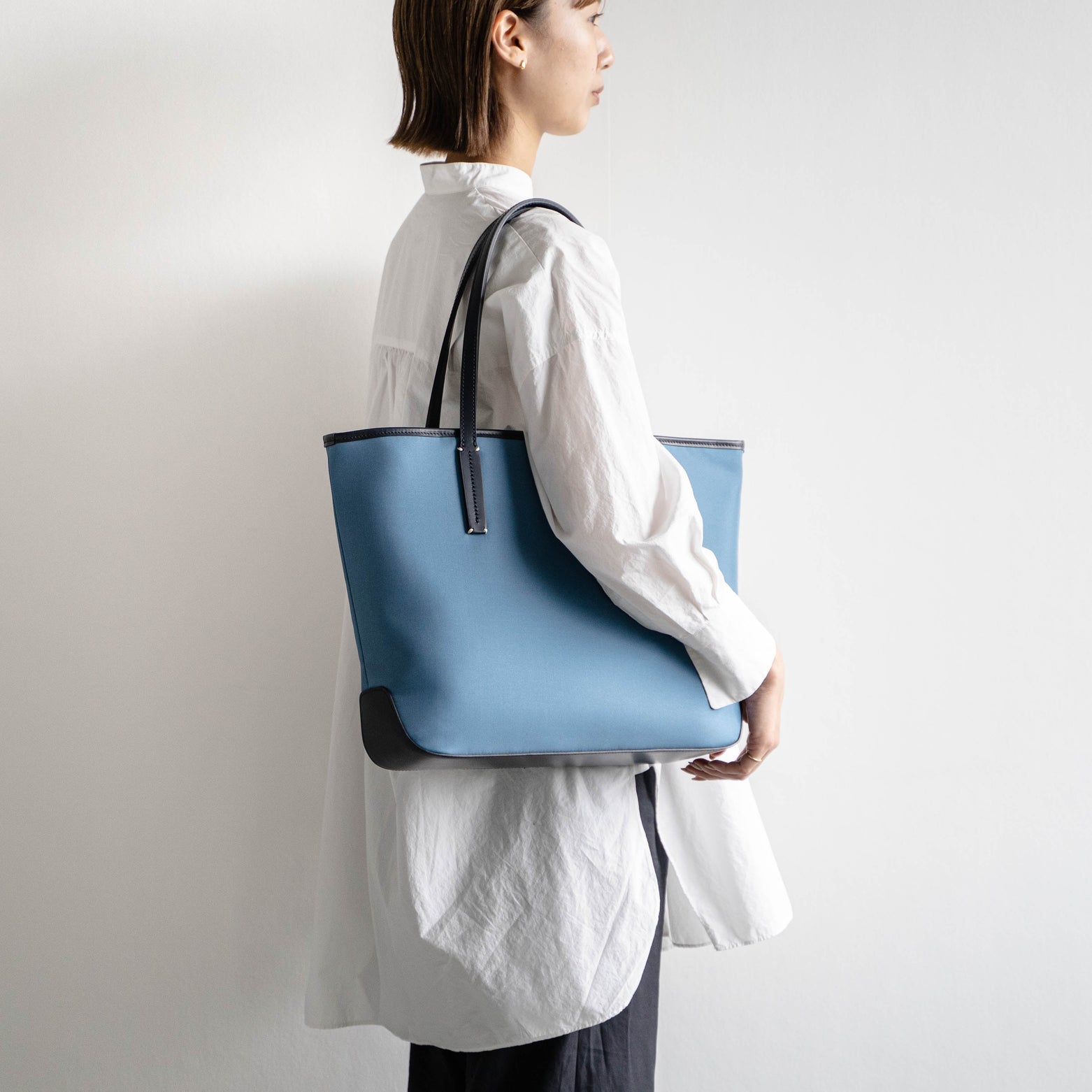 Atelier nuu |  For the blue トート　オーシャンブルー - Atelier nuu