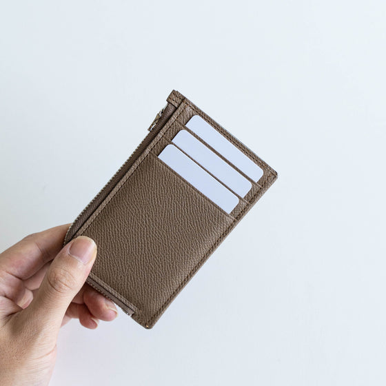 AP×ROO compact wallet/FLAT mini black