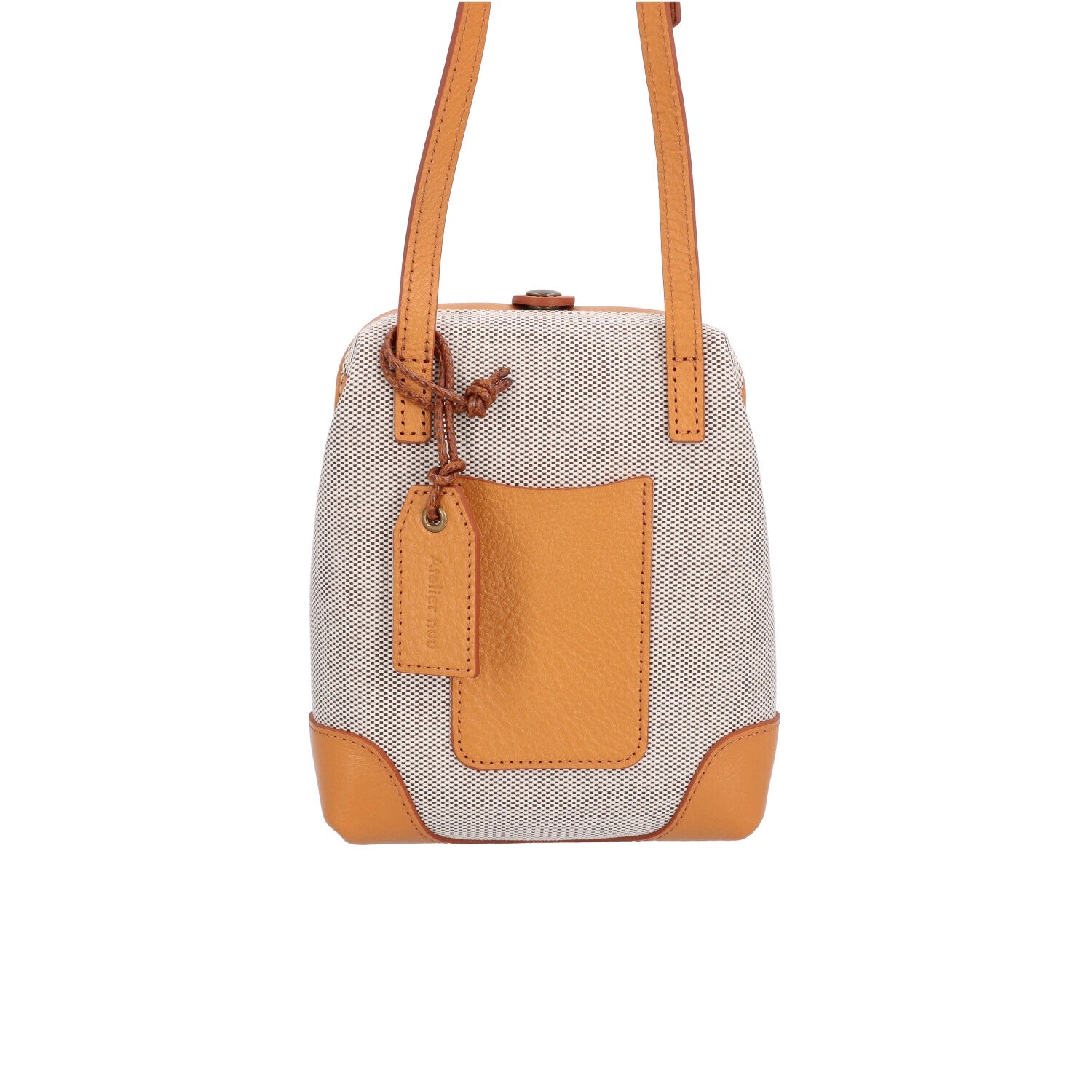 Atelier nuu |  parcel cotone ダレスポシェット　ベージュ - Atelier nuu