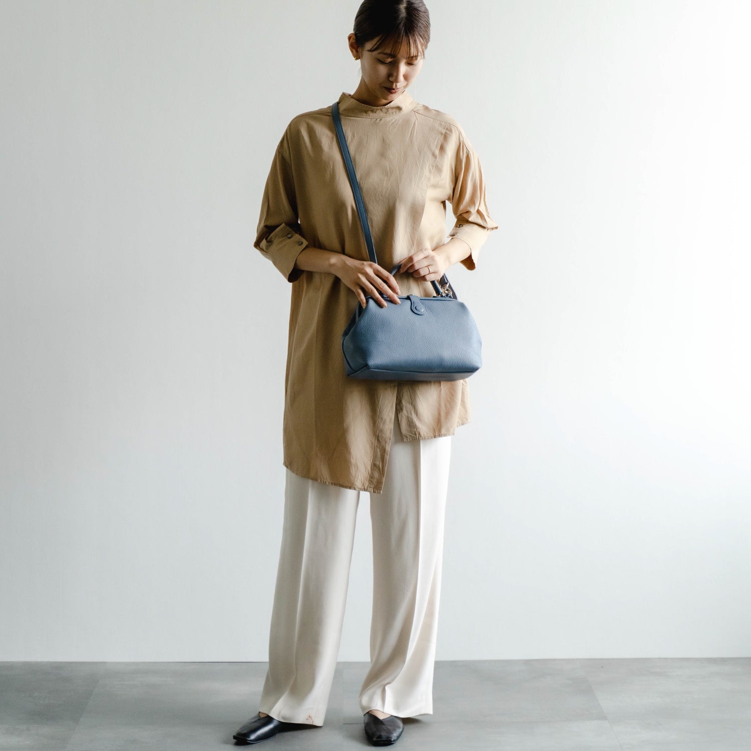 Atelier nuu |  parcel mist ミニダレス　スカイブルー - Atelier nuu